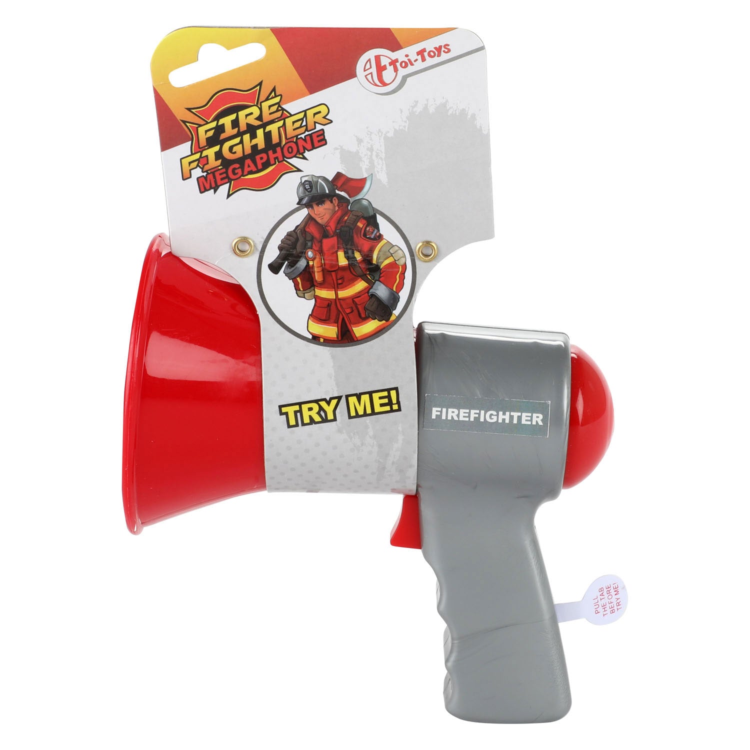 Brigade de pompiers mégaphone toi-toys