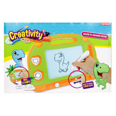 TOI-TOYS CRÉATIVE BANDE MAGNÉTIQUE avec stylo et formes