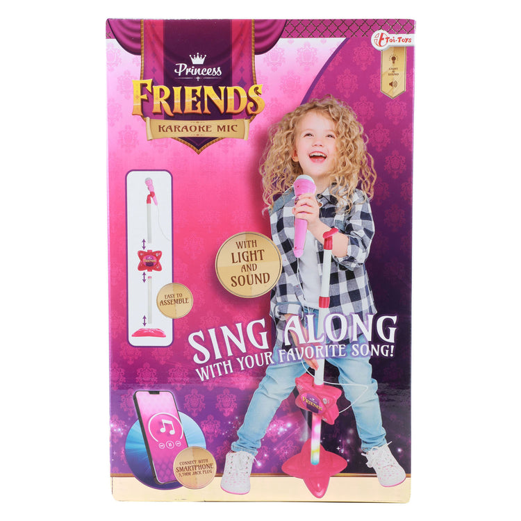 TOI-TOYS Friends Karaoke Set avec connexion pour smartphone