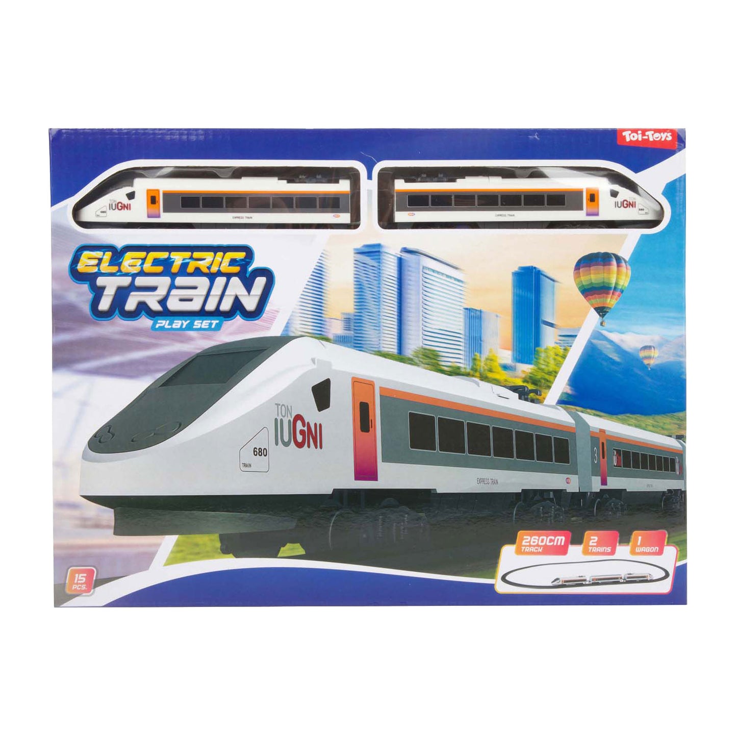 Ensemble de train électrique TOI-TOYS