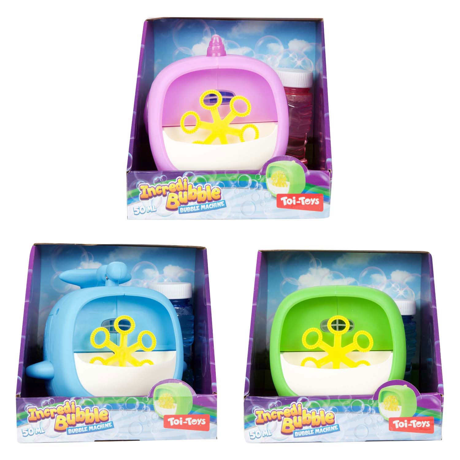 TOI-TOYS Cube de machine Belleblaasse Incredibubble