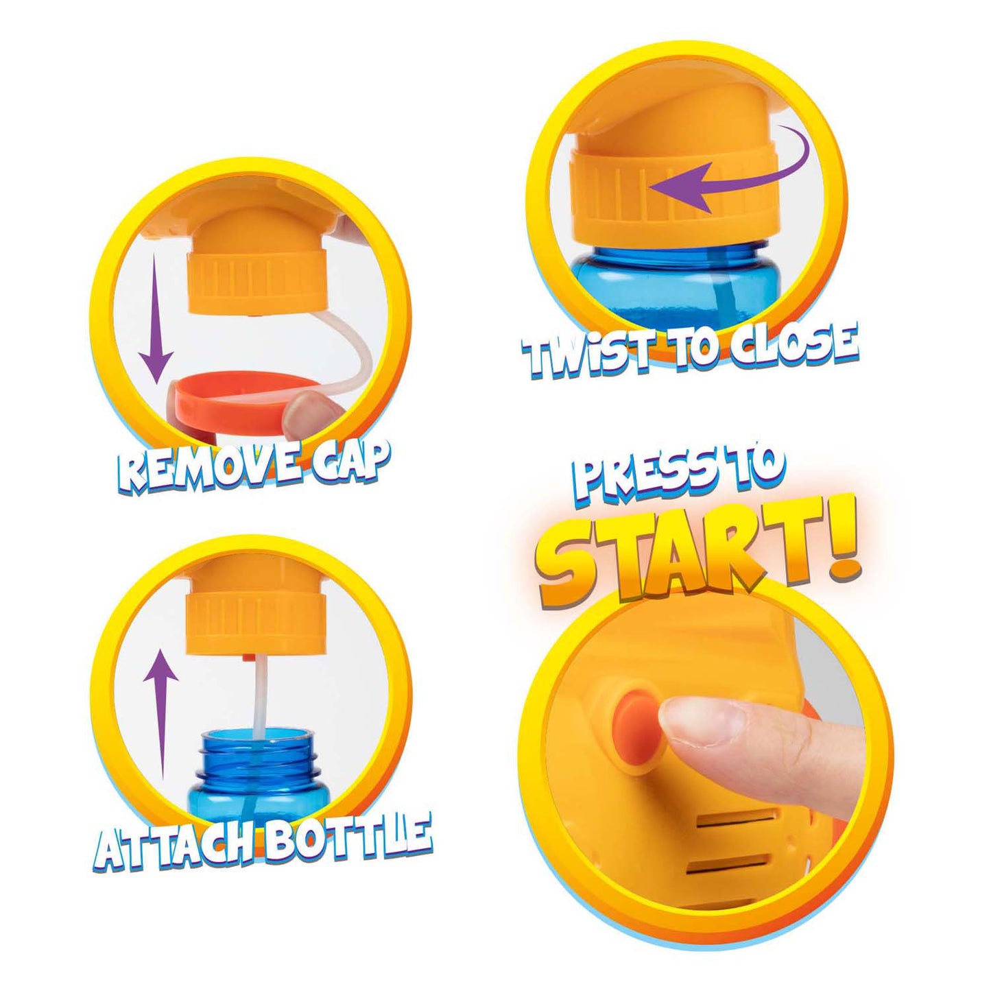 TOI-TOYS INCRÉCRIBUBLE BUBLE BLADDER RACK HAMER
