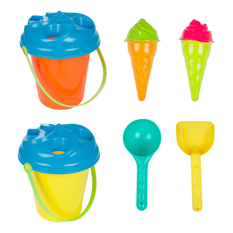 Toi-toys Out Beach Set Emmer et Ice Forms, 8dlg.