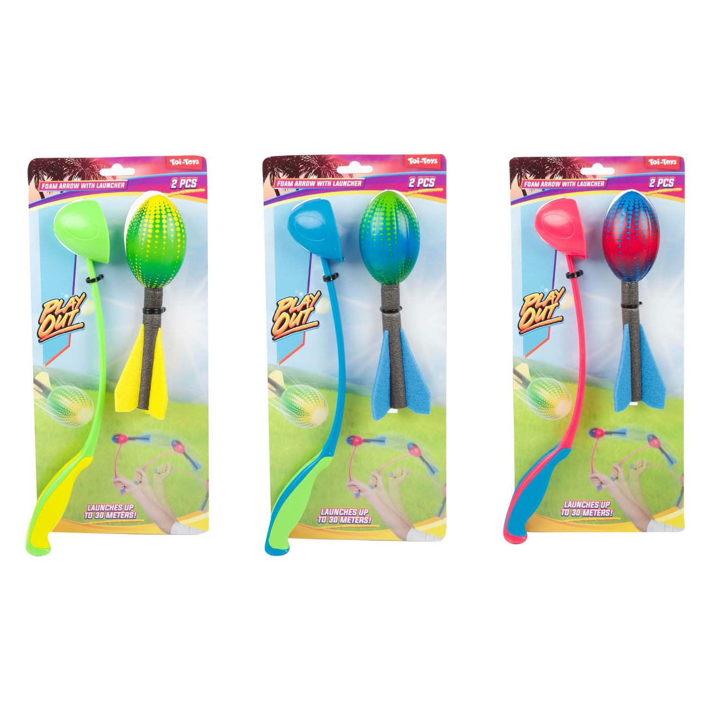 TOI-TOYS JOUER MINI FOAMPLIJLE AVEC PITCER VORTEX