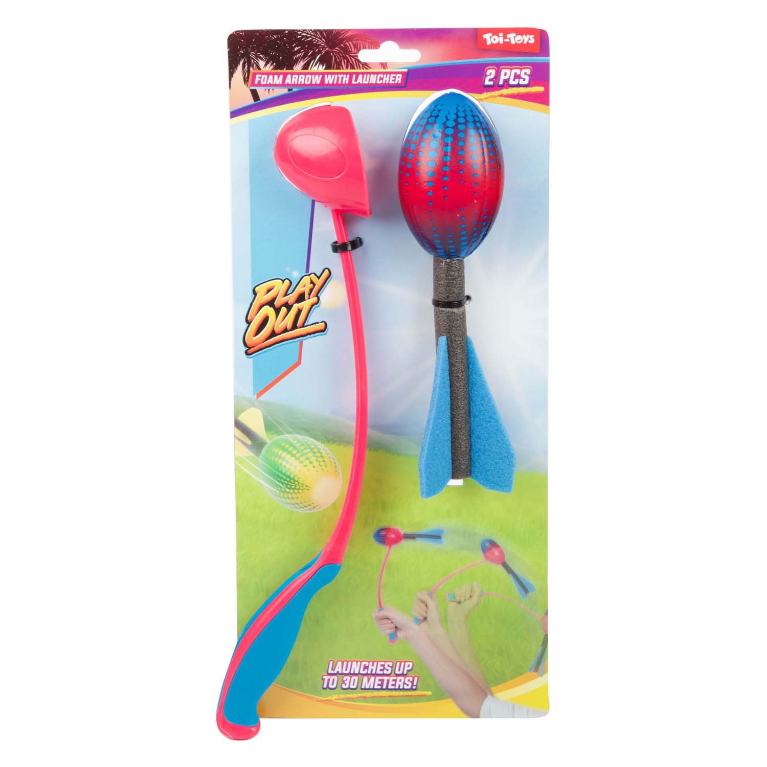 TOI-TOYS JOUER MINI FOAMPLIJLE AVEC PITCER VORTEX
