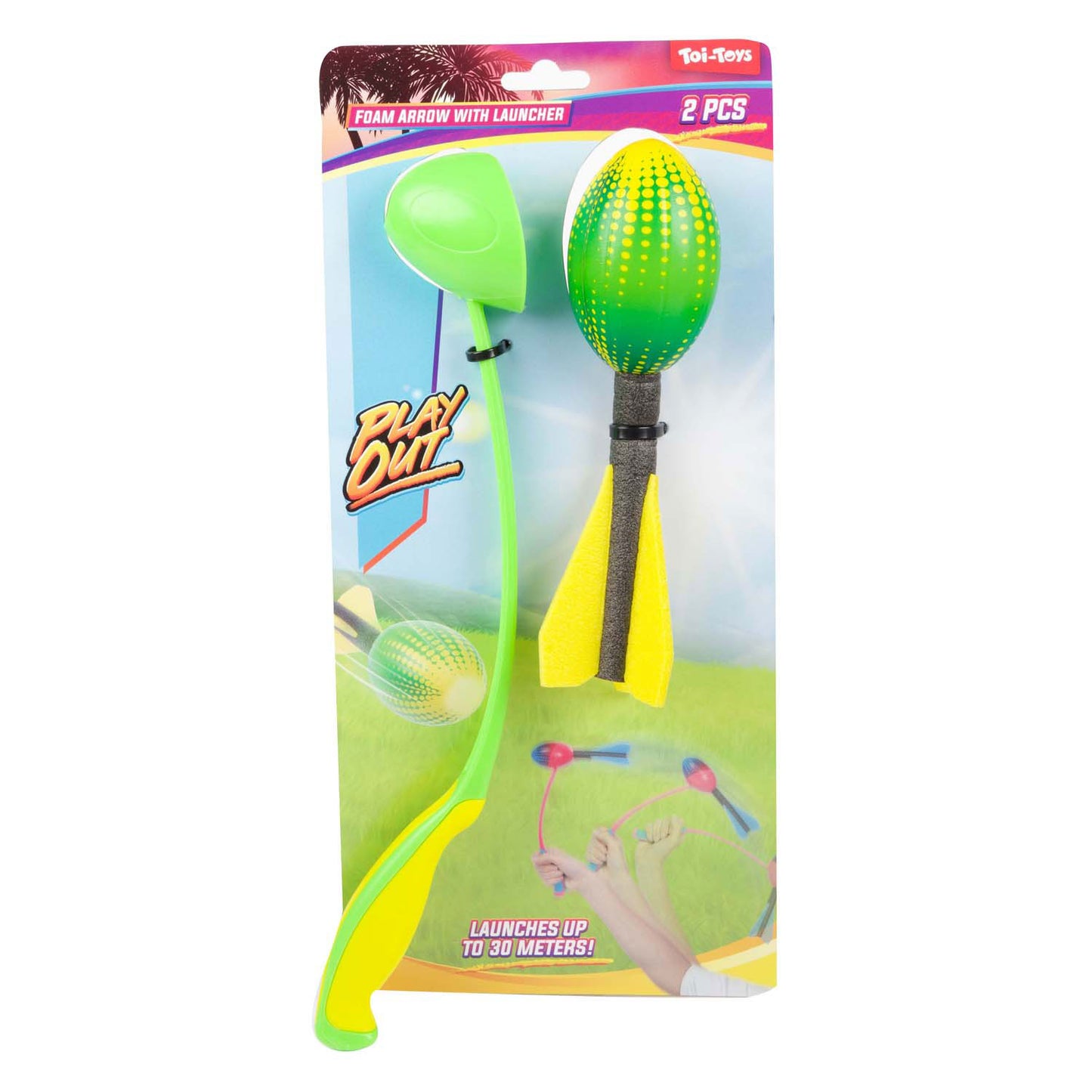 TOI-TOYS JOUER MINI FOAMPLIJLE AVEC PITCER VORTEX