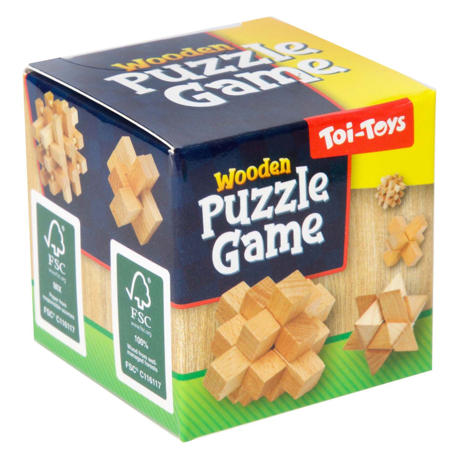 Toi-toys puzzle cerveau en bois