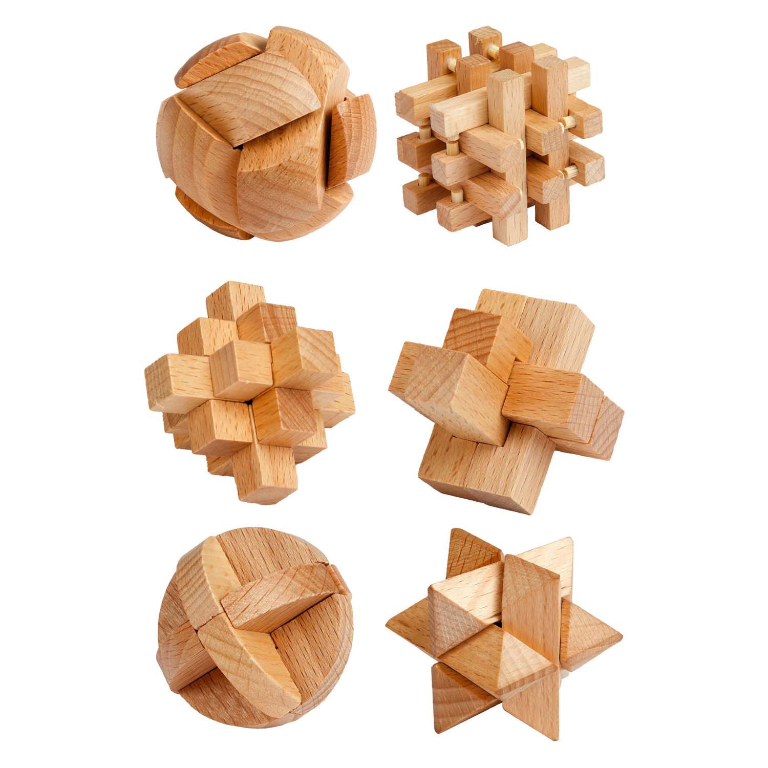 Toi-toys puzzle cerveau en bois