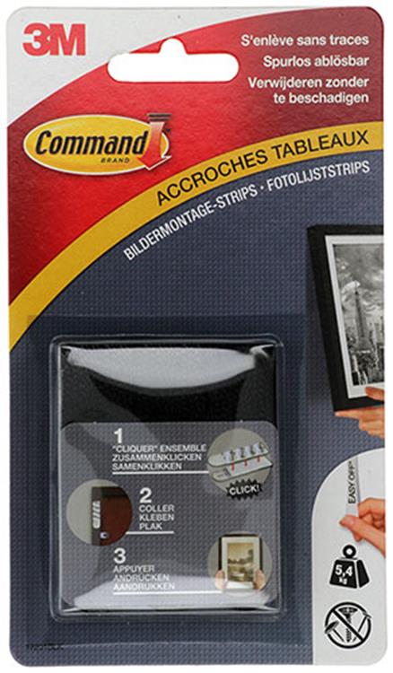 3m 1006170 - ficelle moyenne à clipser.foncé | 10 pièces