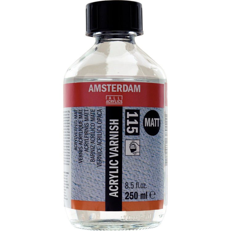 Amsterdam tous acryliques amsterdam • vernis acrylique mat 115 250ml