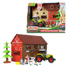TOI-TOYS ACKERS VILLE FERME AVEC LEUR TRACTOR LEUR ET LE SON PLAY SET, 12DLG.