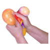 TOI-TOYS FUN SOUPE BALL NÉON Marble avec mousse, 12 cm