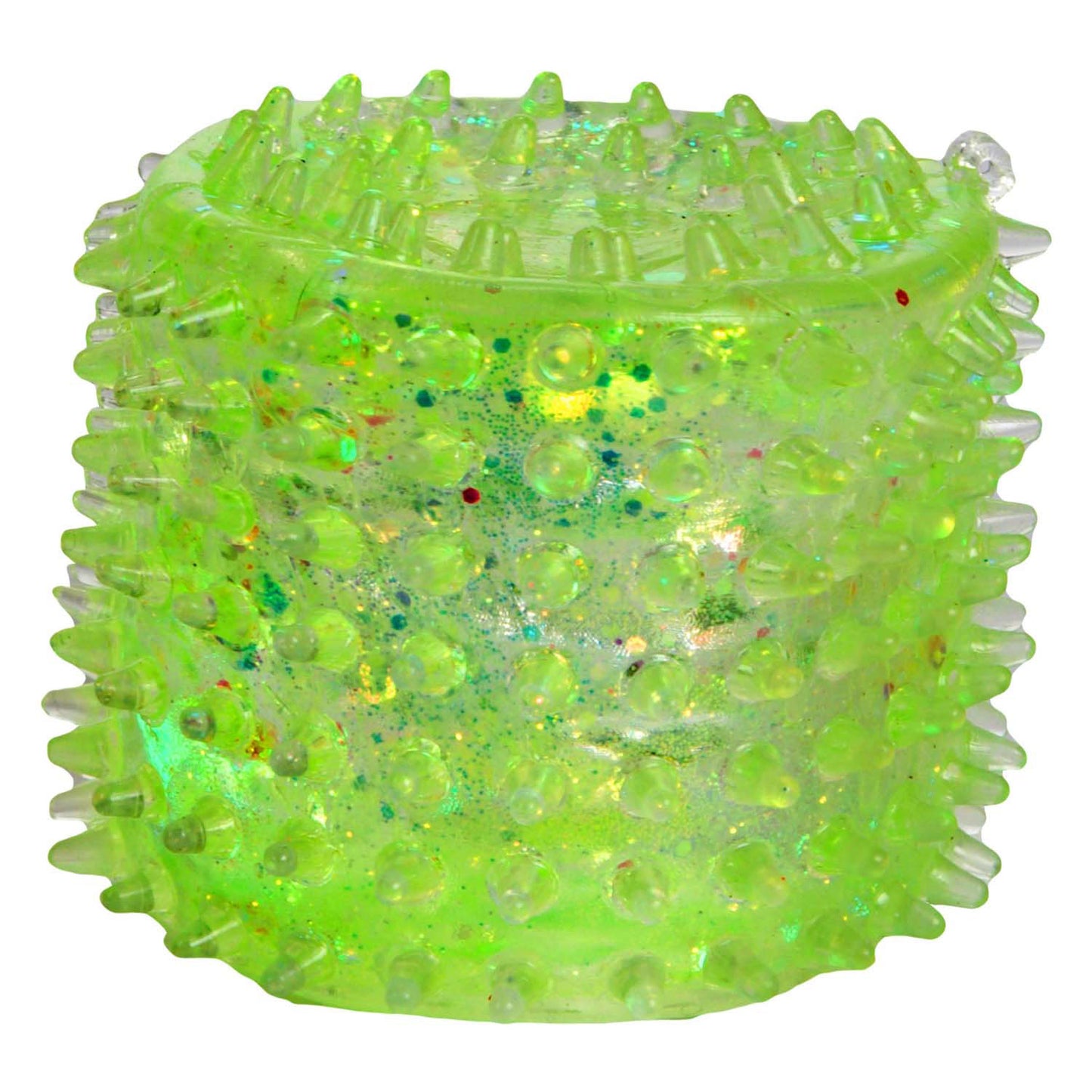 Toi-toys balle à presser texturée amusante géométrique, 5 cm