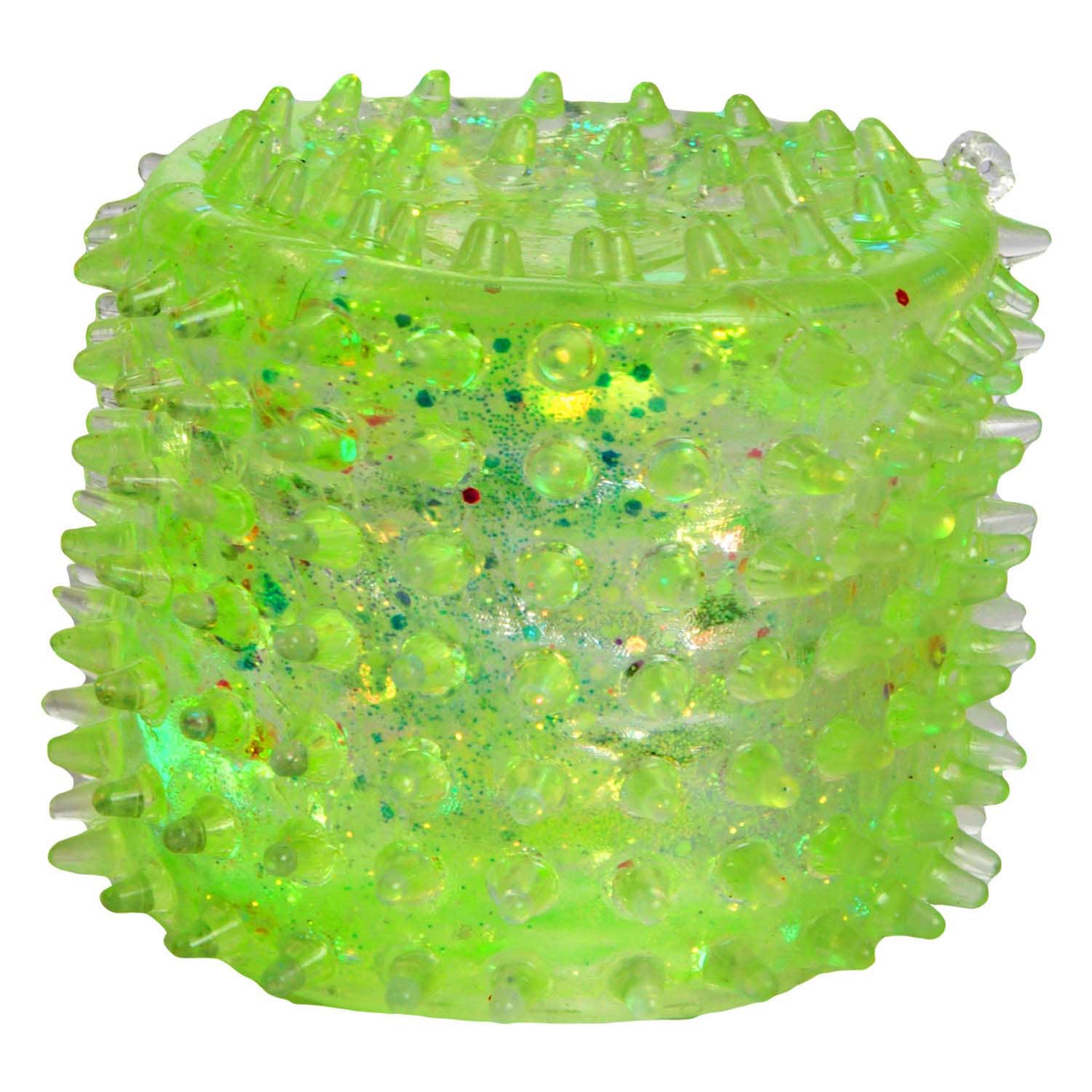 Toi-toys balle à presser texturée amusante géométrique, 5 cm