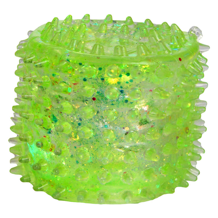 Toi-toys balle à presser texturée amusante géométrique, 5 cm
