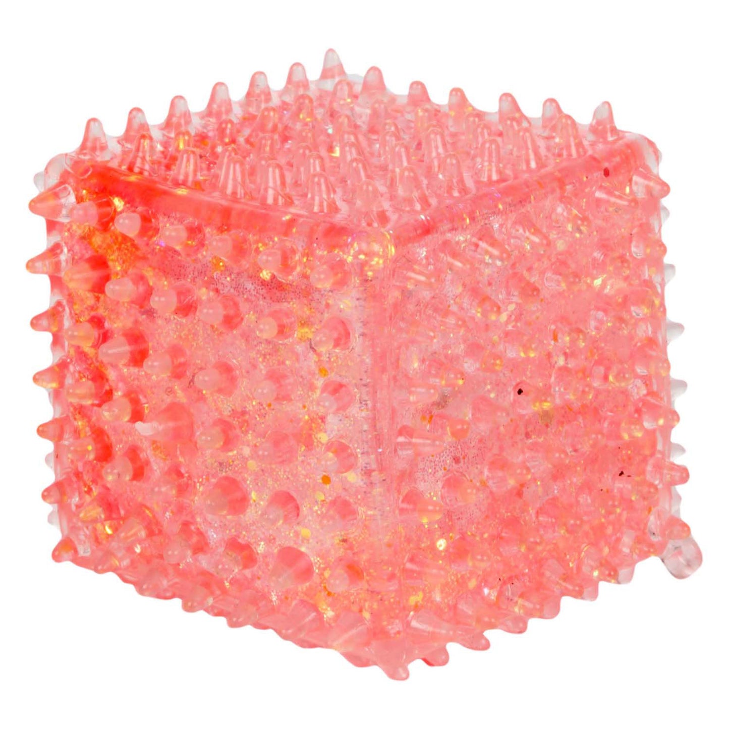 Toi-toys balle à presser texturée amusante géométrique, 5 cm