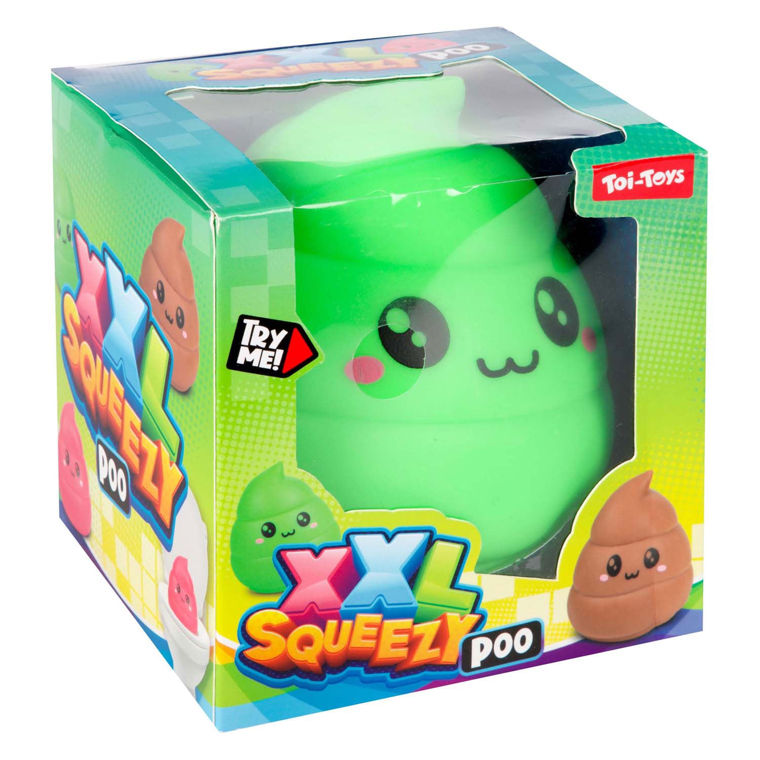 TOI-TOYS FUN MALAGE Souriant Souriant xxl Stretchable, 13 cm