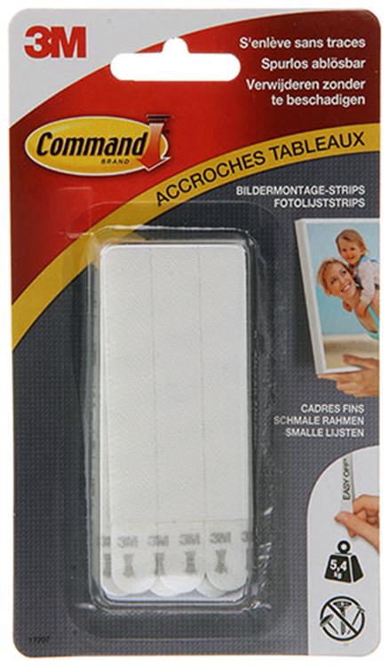 3m 1006181 - bandes clipsables cadre étroit | 10 pièces