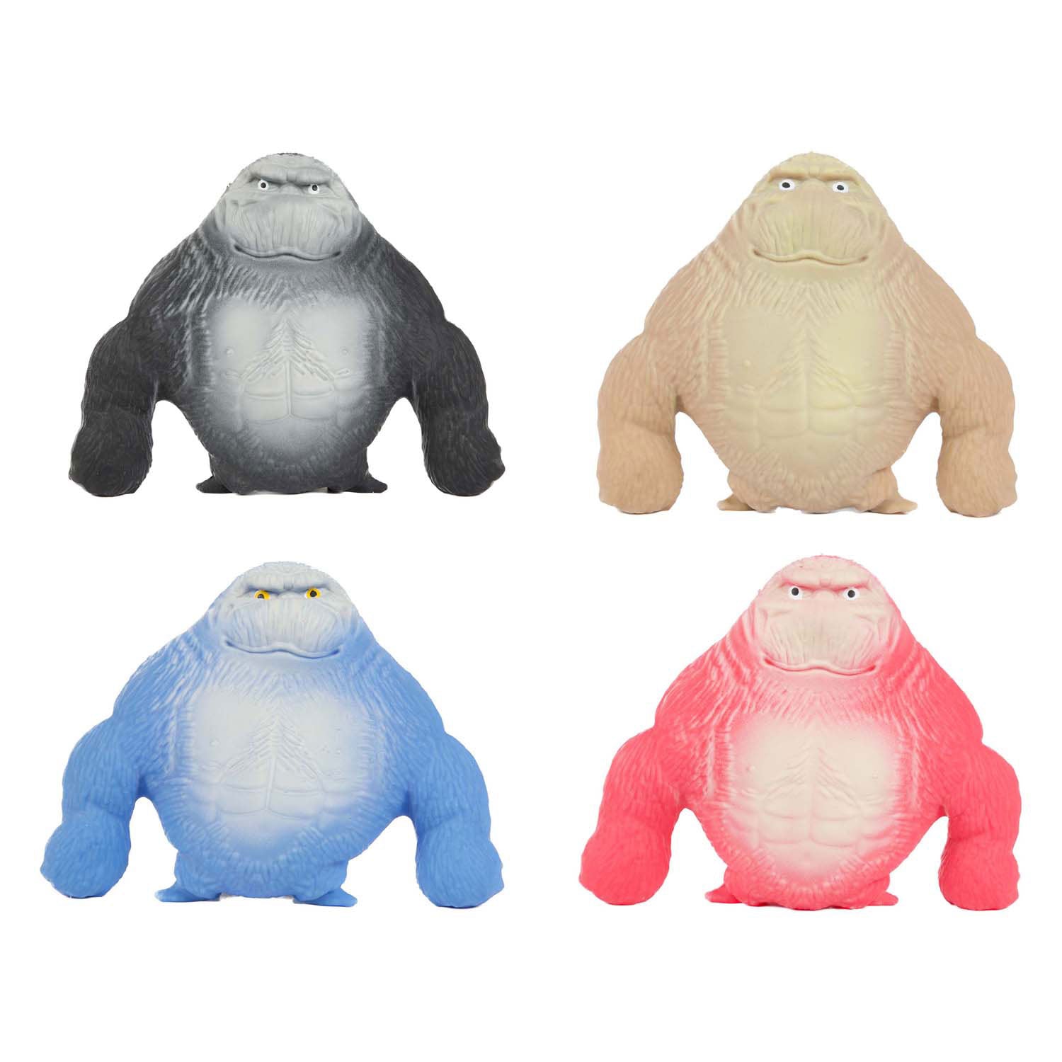 TOI-TOYS Gorilla à genoux amusant Chunky Monkey extensible, 850 grammes