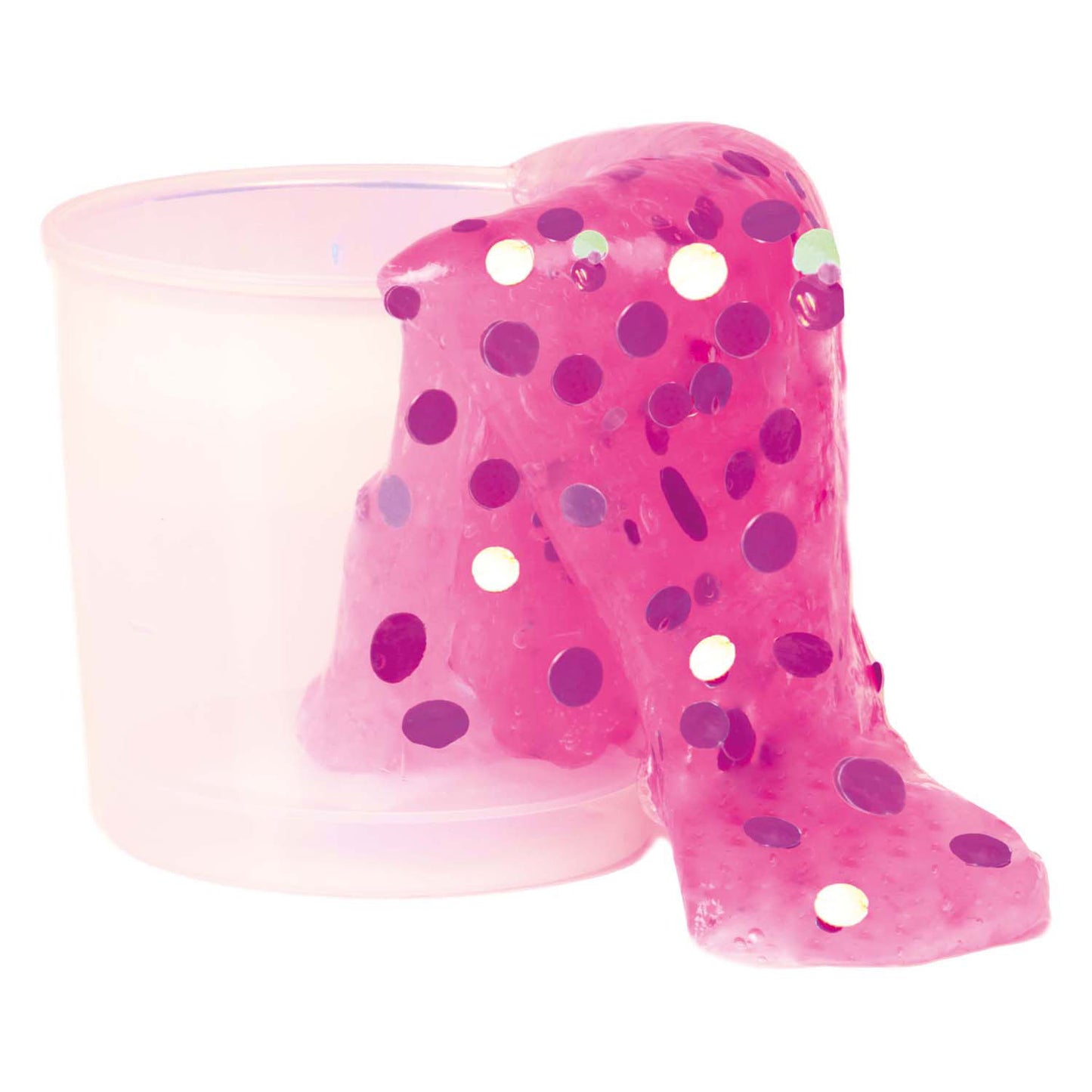 Toi-toys mastic à paillettes 6ass