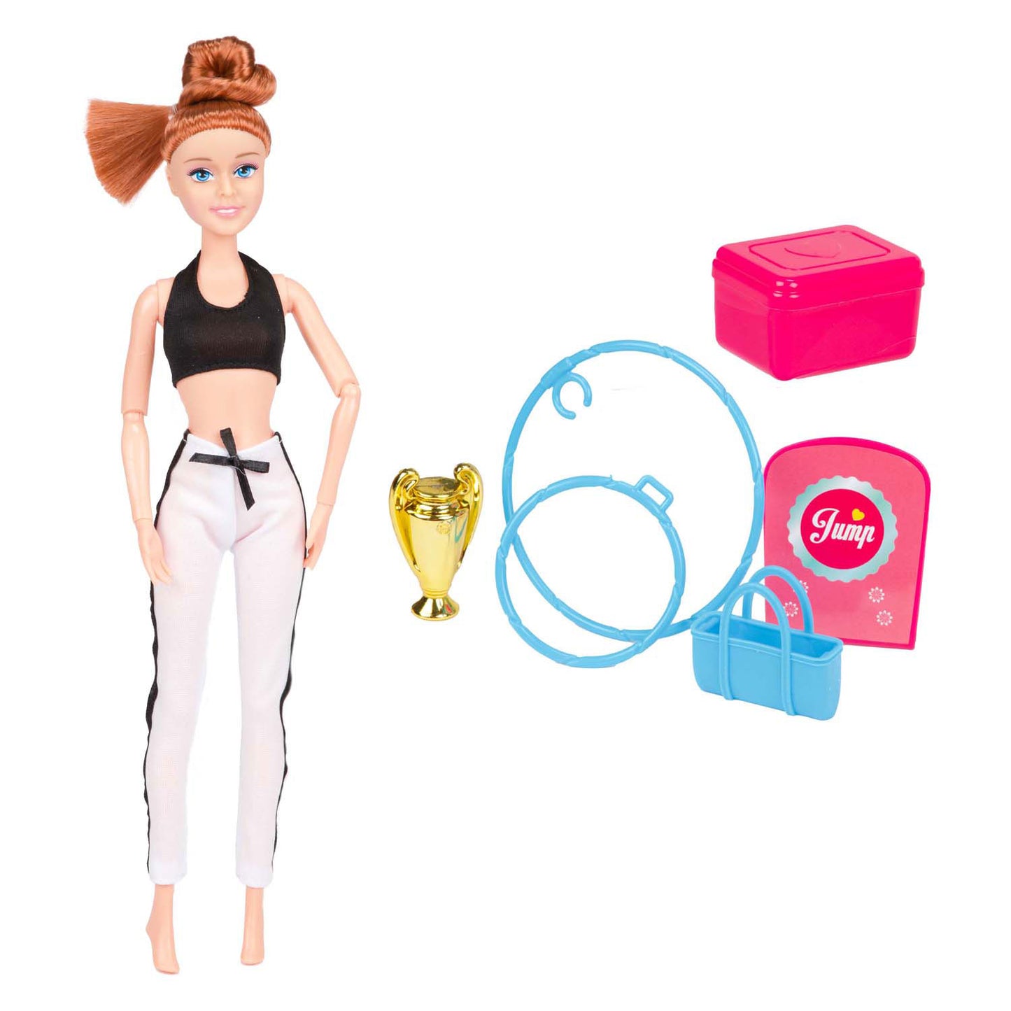Lauren Fashion Doll Gymnastics avec accessoires