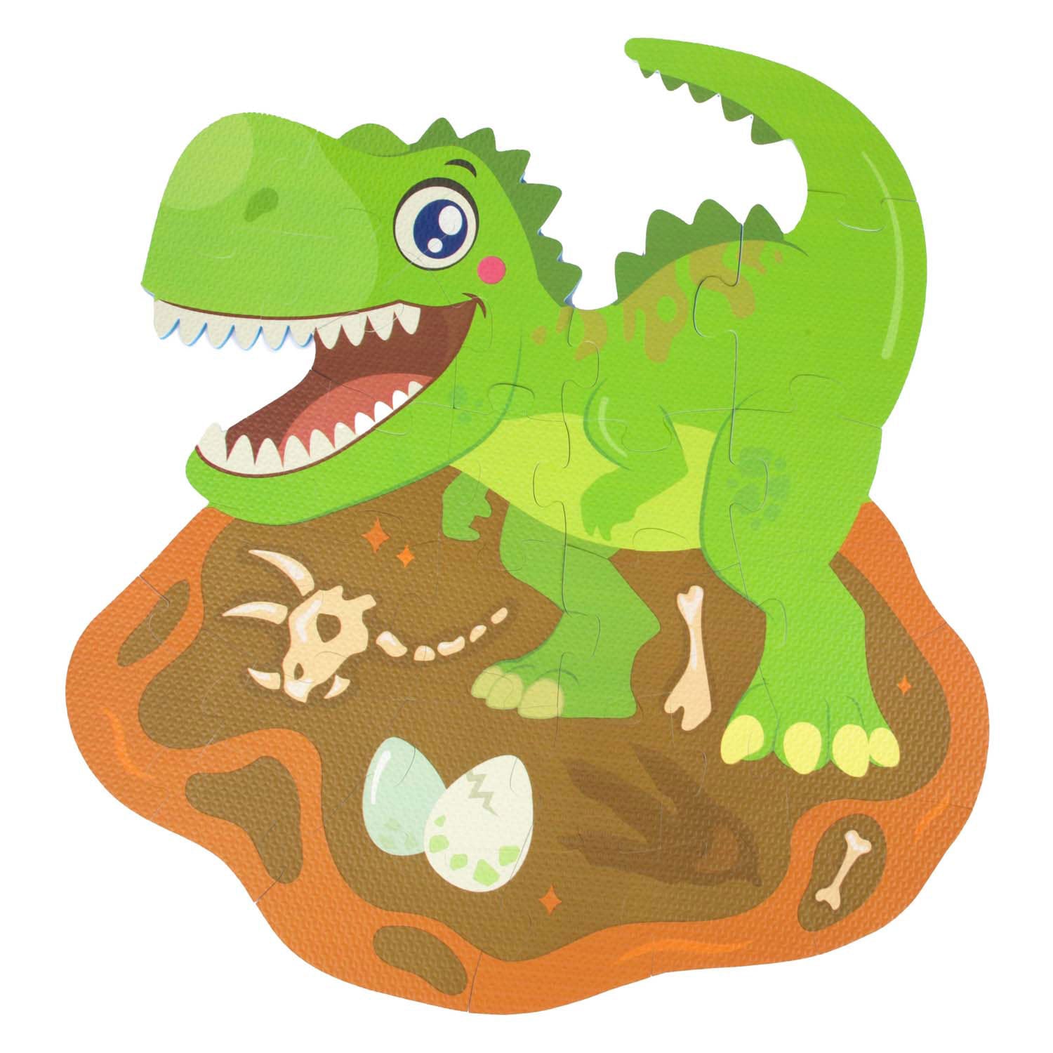 Toi-toys petites étoiles mousse de plancher puzzle dino, 36e.