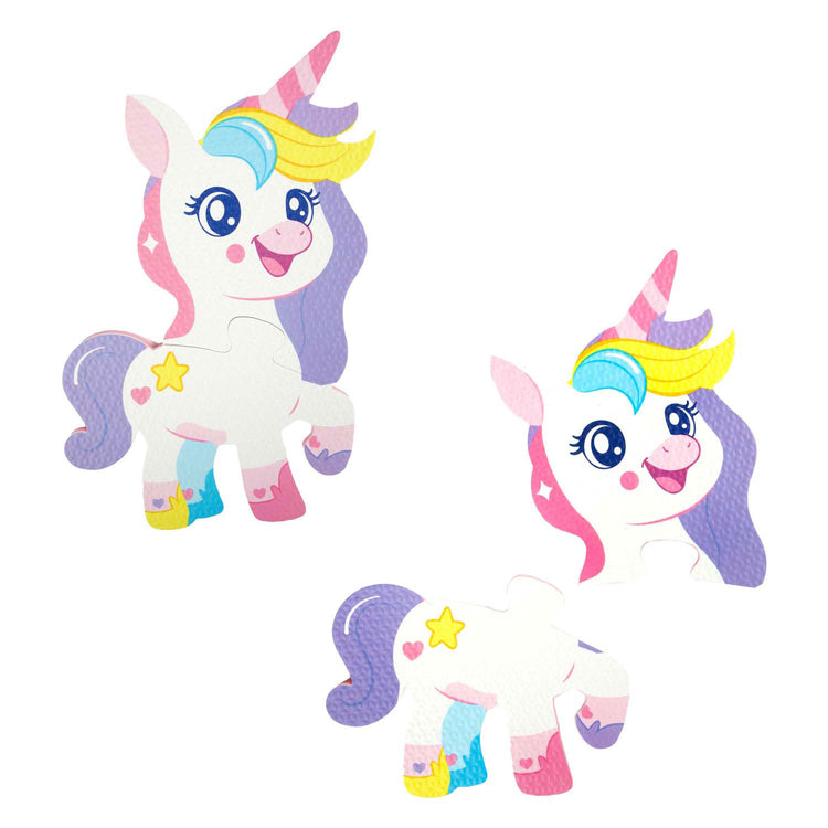 Toi-toys petites étoiles mousse de plancher puzzle Unicorn, 36e.