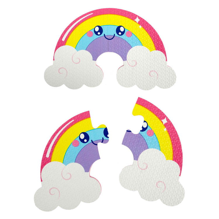 Toi-toys petites étoiles mousse de plancher puzzle Unicorn, 36e.