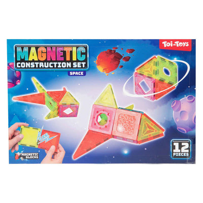 Toi-toys jeu de construction panneaux magnétiques 12 pièces