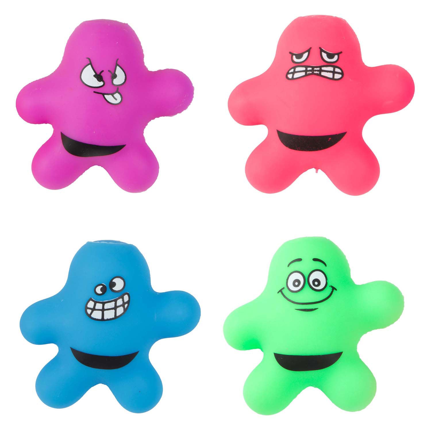 Toi-toys figurine anti-stress amusante mr. extensible, 6 cm