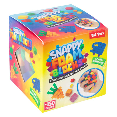 Toi-toys puzzle blocs de mousse 1 cm autocollants | 6 pièces