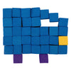 Toi-toys puzzle blocs de mousse 1 cm autocollants | 6 pièces