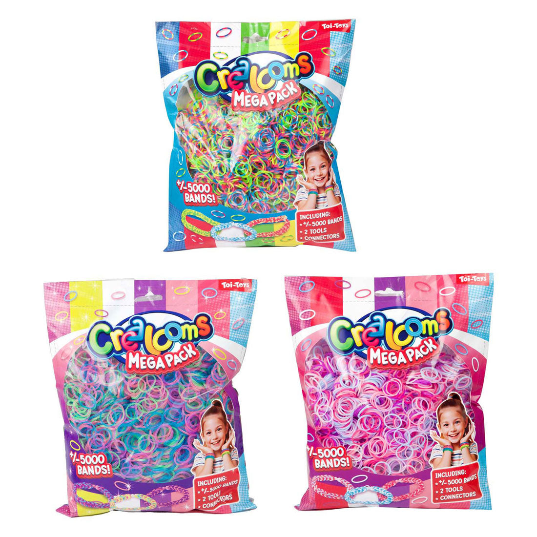 Toi-toys ensemble de métier à tisser amusant méga, 5000 pièces.