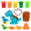 Toi-toys ensemble d'argile à sculpter dinosaure - 5 pots en argile