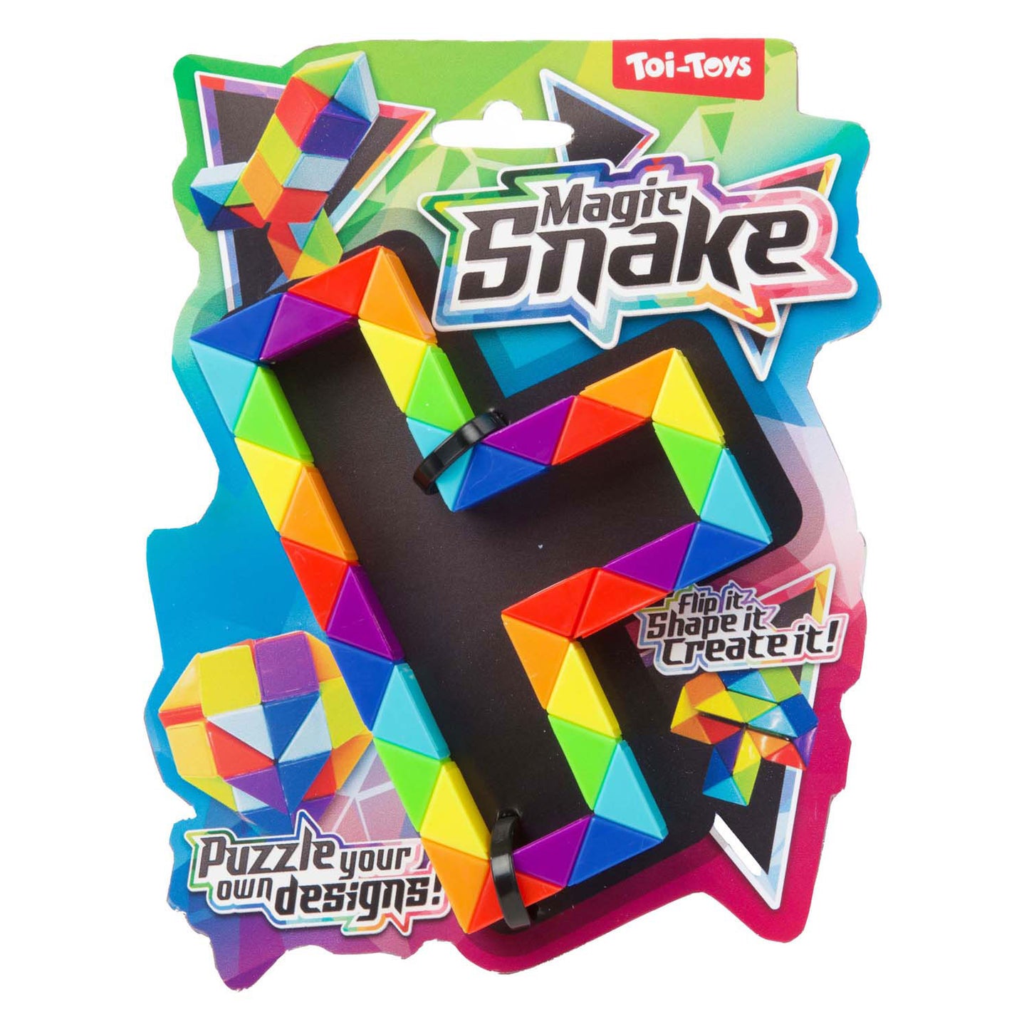 Toi-toys puzzle couleur serpent magique