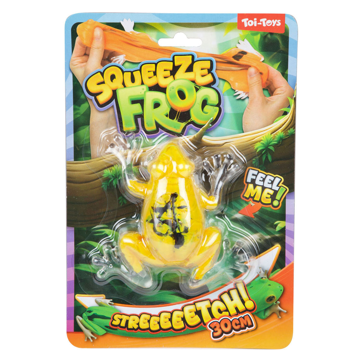 Toi-toys grenouille malléable extensible jusqu'à 30cm