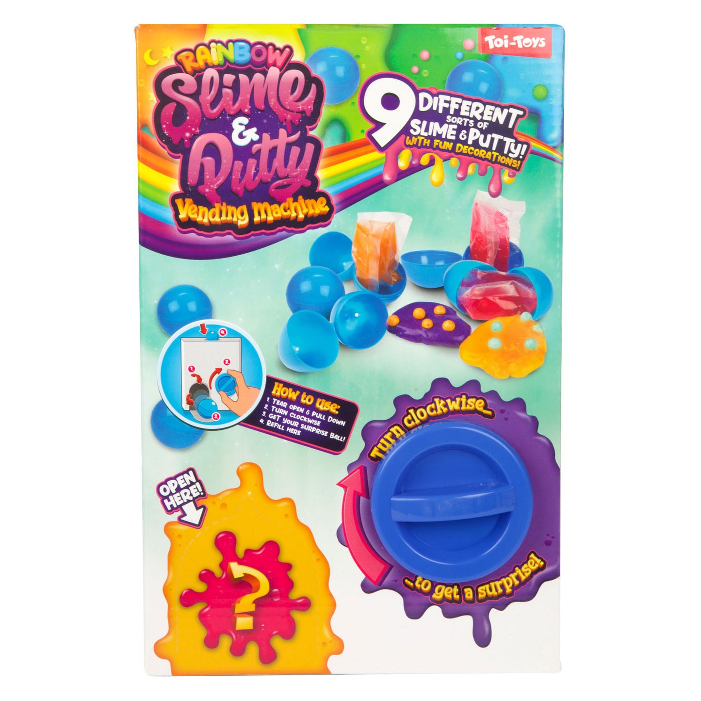 Machine à boules surprises slime Toi-toys
