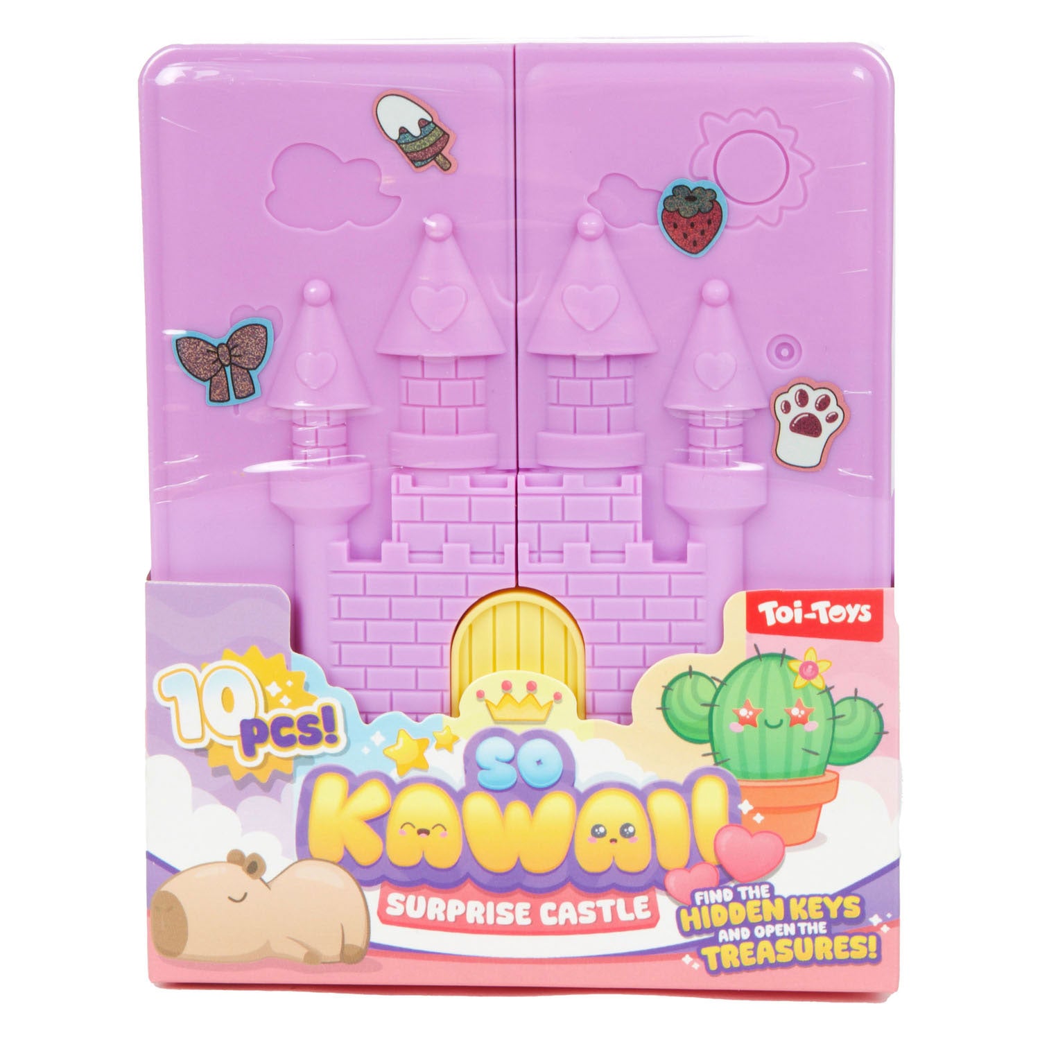 Toi-toys collier et perles château surprise so kawaii - 10 pcs.