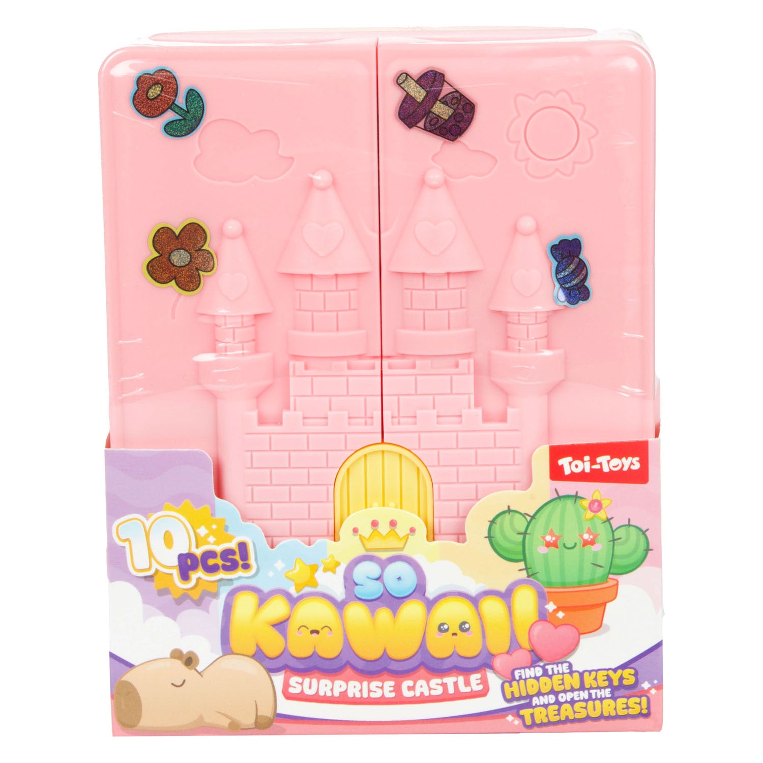 Toi-toys collier et perles château surprise so kawaii - 10 pcs.