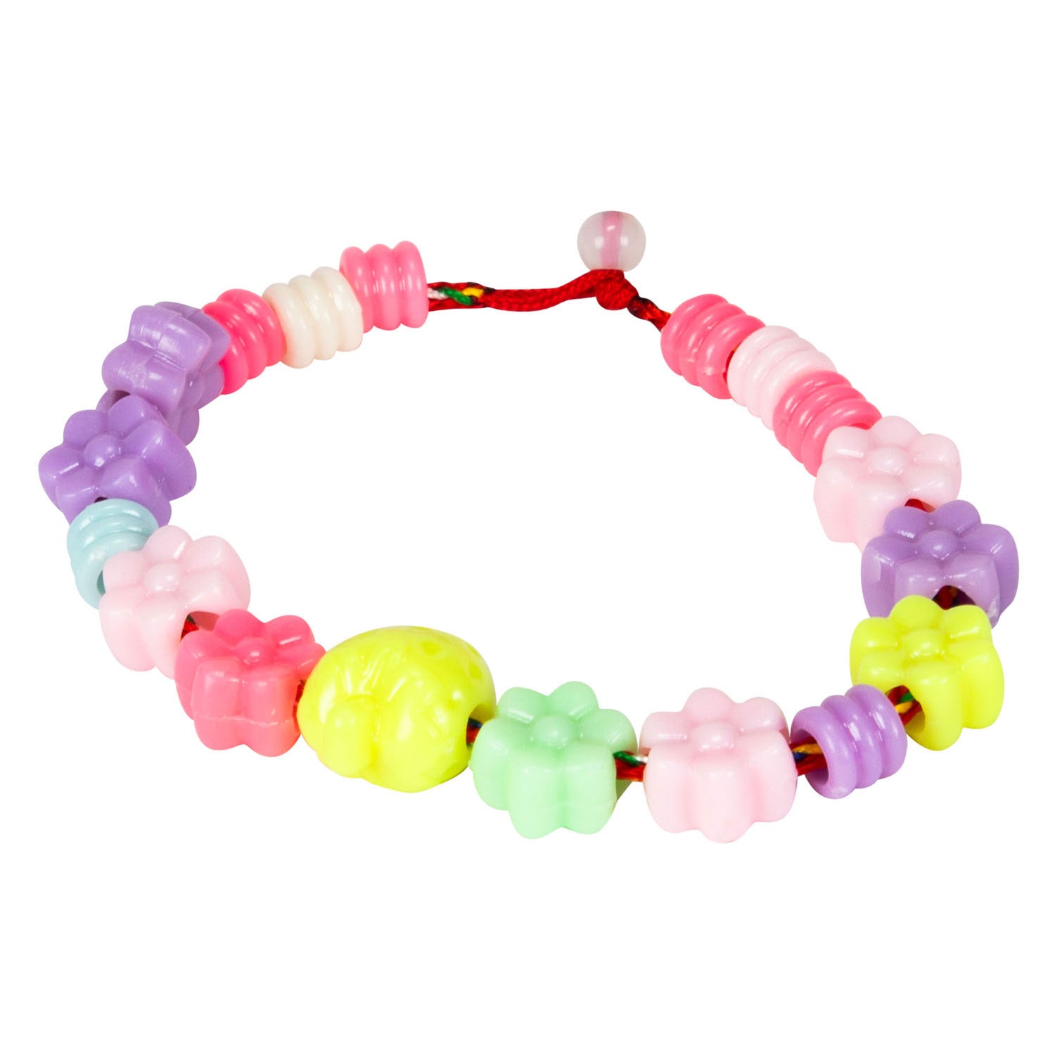 Toi-toys so kawaii bracelet boîte surprise avec perles - 7 pièces.