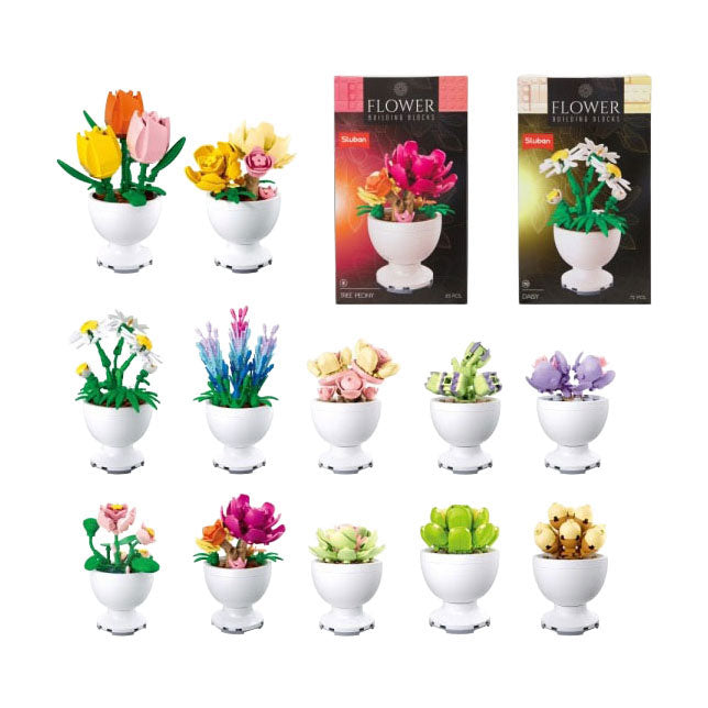 Sluban bloque les fleurs en post