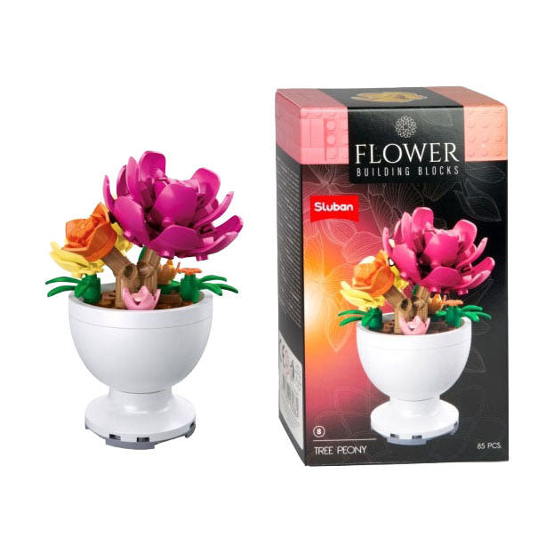 Sluban bloque les fleurs en post
