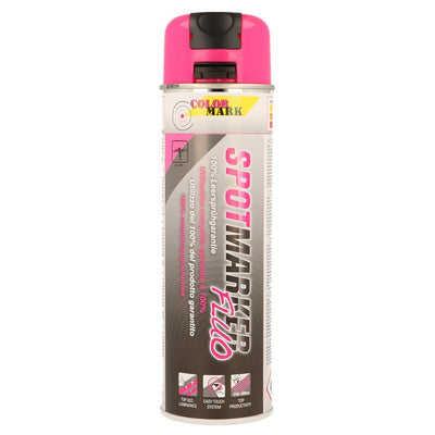 Motip 1052036 - sp.500ml.cm spotm.fluo rose bombe aérosol 500 ml | 1 pièce