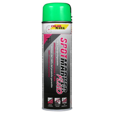 Motip 1052040 - sp.500ml.cm spotm.fluo vert bombe aérosol 500 ml | 1 pièce