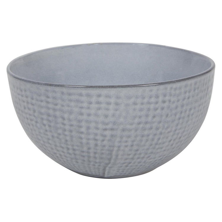 Bol textile tissé gris ø15x7,5cm