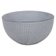 Bol textile tissé gris ø15x7,5cm