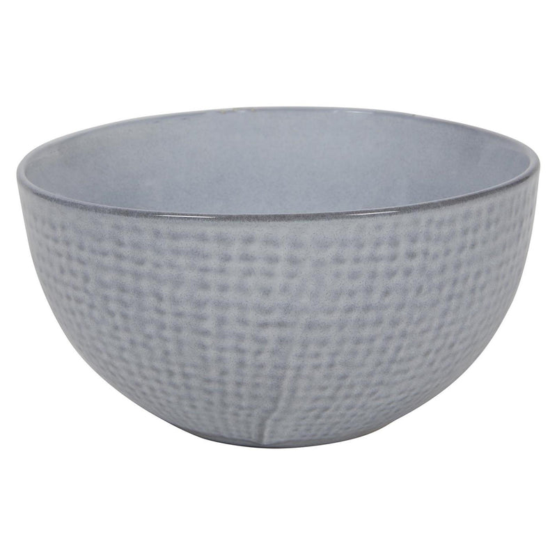 Bol textile tissé gris ø15x7,5cm