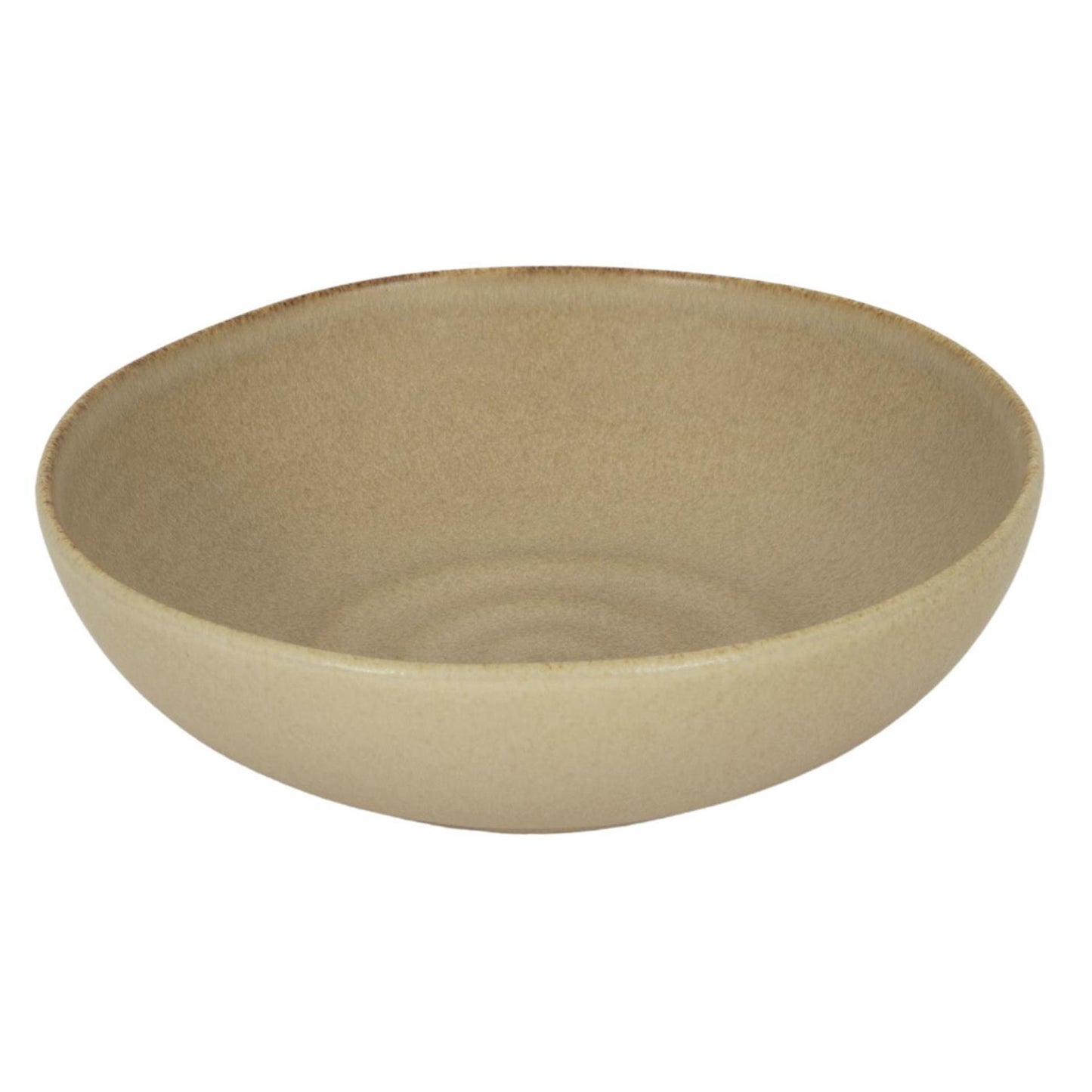 Bol argile beige 17x6,5cm boîte de 6