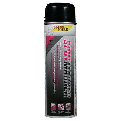 Motip 1052045 - sp.500ml.cm marqueur de taches noir bombe aérosol 500 ml | 1 pièce