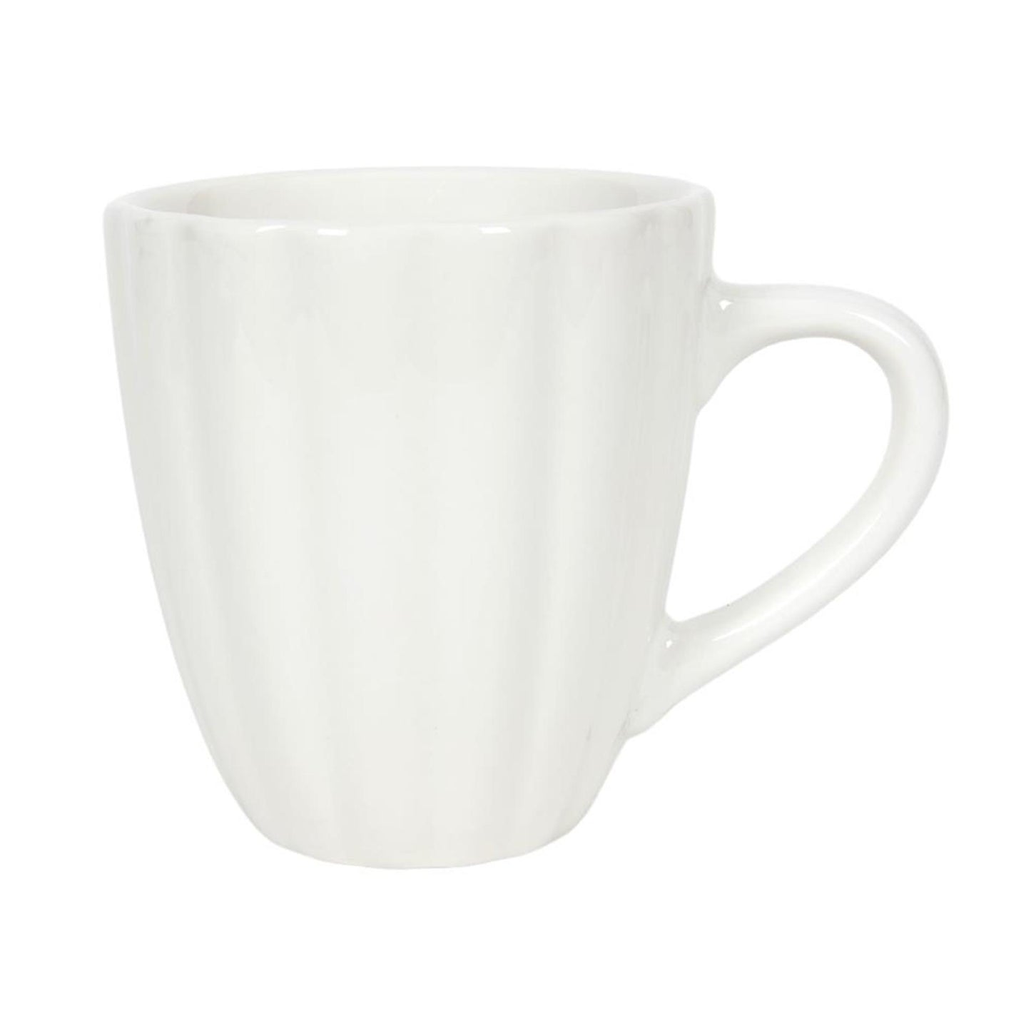 Svenska living mug 350ml fleur blanc cassé 6pcs